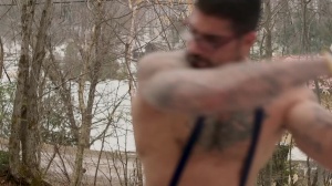 DrillMyHole: Pierre Fitch Gets Rough With Muscular Woodsman
