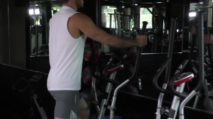 DrillMyHole: Tattooed Boss Gay Gym Scene With Jordan