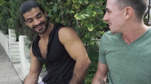 Str8ToGay: Straight Guy Ali Liam's Chance Bus Stop Encounter
