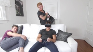 DrillMyHole: Red Head's Anal Pleasure with Two Boyfriends!