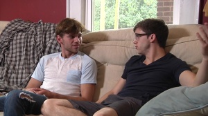 Str8ToGay: Shy Country Twink Gets Anal Blowjob From Will Braun