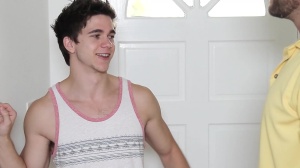 DrillMyHole: Hot Muscle Man Dominates College Boy