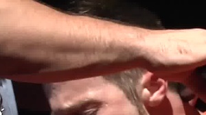 Str8ToGay: Hairy Tattooed Man Experiments with Anal Toys