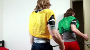 Big Dicks at School: Paul's Muscles Meets Tom's Butt