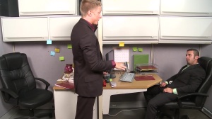 The Annoying Colleague - Diego Vena with Philip Aubrey ass poke