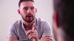 DrillMyHole: Muscular Brown Hair Client Fucks Accountant Hard