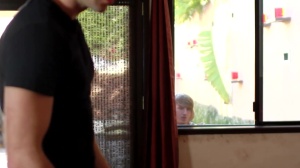 Str8ToGay: Caught Masturbating, Tom Takes Andy's Dick Instead