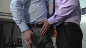 The Gay Office: Party Boy Pounded by Boss's Son