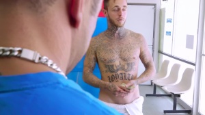 RealityDudes: Public Laundromat Scene in Gay Love Triangle
