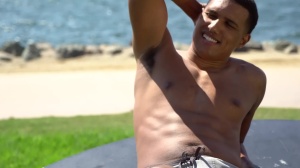 BlackMaleMe: Brown-Skinned Hunk Jae: Attractive & Short-Haired