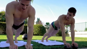 SeanCody: Derick's Thick Cock Enters Kaleb's Ass