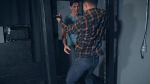 DrillMyHole: Paul Gets Cuffed to Machine