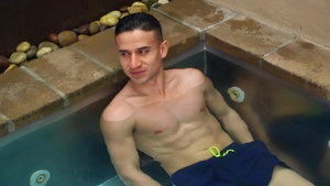 Str8ToGay: The Love Tub Makes David Go Down on Handsome Vinny