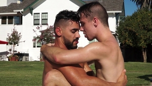 Falcon Studios: Rimming Buddies Turn into Frenzied Fuckers