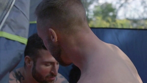 Falcon Studios: Hiking to Heaven: Stroking Bearded Studs
