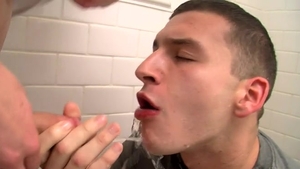 Boys-Pissing.com: Large Dicked Brown Haired Jocks Go Wild