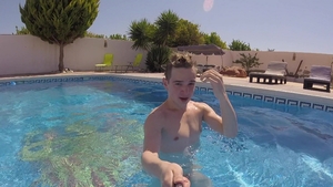 EuroBoyXXX.com: Join Taylor in the Sizzling Water