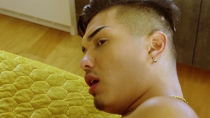 Falcon Studios: Leo Chokes on Aaron's Massive Cock