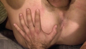 Fetish Force: Bearded Duo in Striped Hoodie