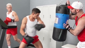 FistingInferno: Brawny Athletes Share Bearded Fist