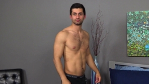 ChaosMen: Muscular Nicholas Teases With His Hairy Tool