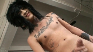 AlternaDudes: Dalive's Goth Style & Thick Uncut Cock