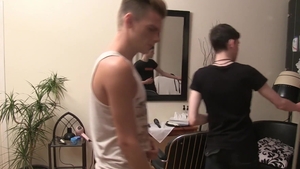 EuroBoyXXX.com - Spencer next to Aaron finds dick to fuck