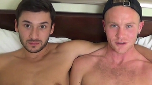 jockbreeders: Fresh Meat Filled with Two Pricks