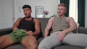 Jerk Buddies: Tattooed Twinks Share Their First Fling