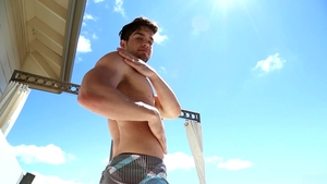 Next Door Male: Muscular Masseur Takes Control