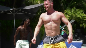 DownLow Boys: Fame's Birthday: Dirty Poolside Surprises